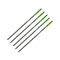 22 carbon arrows, moon nock (per 5)